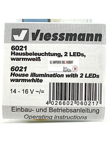 VIESSMANN ILUMINACIÓN DE CASA CON 2 LED
