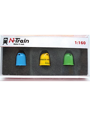N-TRAIN 3 CONTENEDORES DE RECICLAJE - IGLÚ