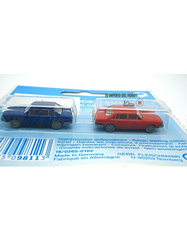 FLEISCHMANN 2 COCHES