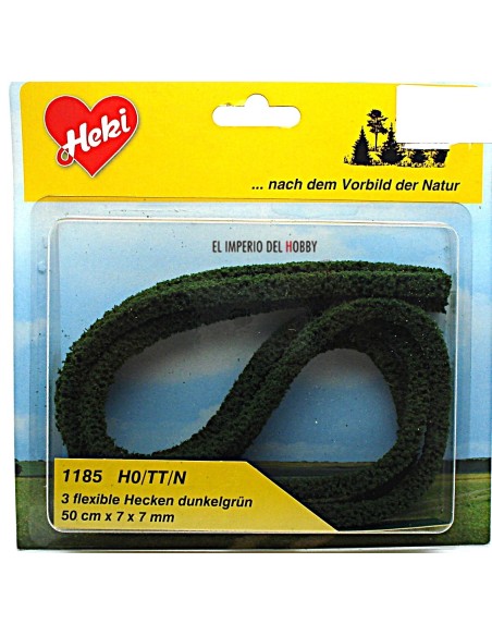 HEKI 3 SETOS FLEXIBLES VERDE OSCURO