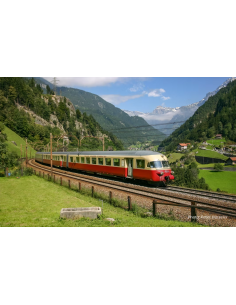 KATO AUTOMOTOR ELÉCTRICO SBB Rae TEE II "GOTTARDO"