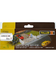 FALLER VALLA DE JARDÍN CON PUERTA