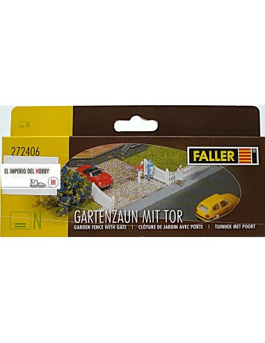 FALLER VALLA DE JARDÍN CON PUERTA