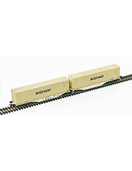 PT TRAINS VAGÓN PORTACONTENEDORES VTG Sggmrss 90'+2×45'HC