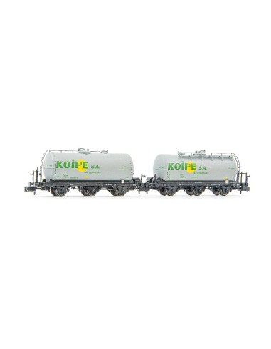 ARNOLD ARNOLD RENFE, SET OF 2 3-AXLE TANK CARS,...