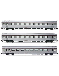 ARNOLD SNCF, SET OF 3 AIR-CONDITIONED MISTRAL '69 TYPE...