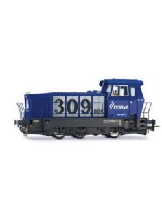 ELECTROTREN FESAVA, DIESEL SWING LOCOMOTIVE, SERIES 309...