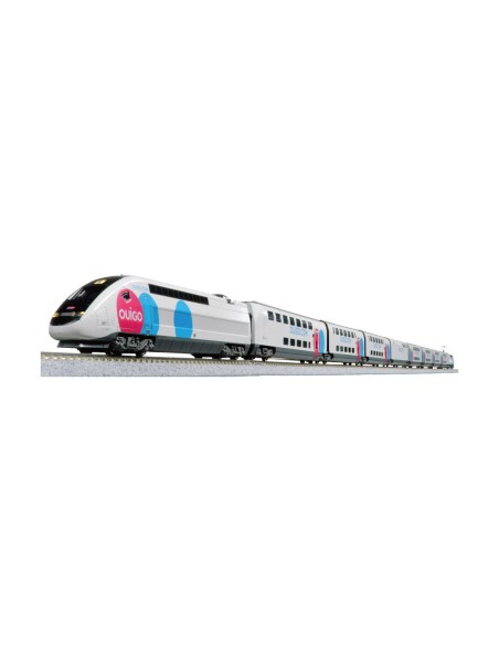 MFTRAIN OUIGO SPANIEN, BASIS-SET MIT 5 TGV-Euroduplex-WAGEN