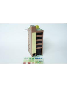 KATO KATO METRO SERIES 6-STORY OFFICE BUILDING, BROWN 2