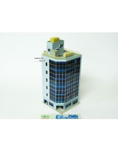KATO 6-STORY METRO SERIES COMMERCIAL BUILDING, BLUE
