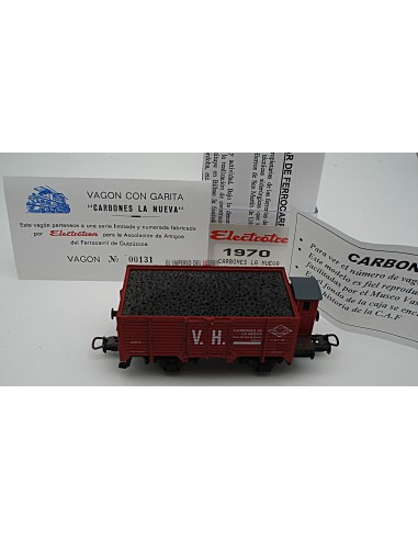 ELECTROTREN Open Wagon with "Carbones La Nueva"...