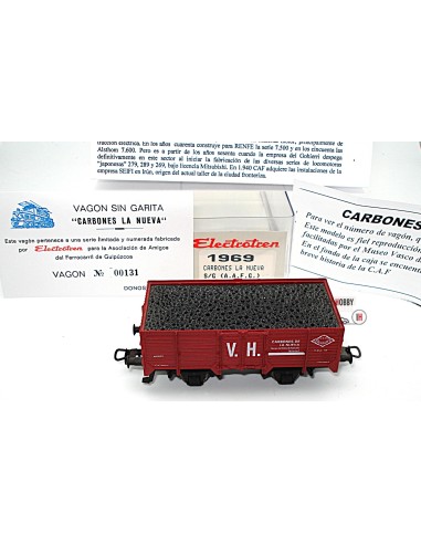 ELECTROTREN Open Wagon Without Cabin "Carbones...