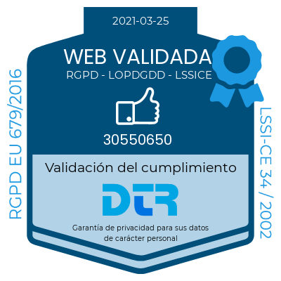 Validación RGPD - Credencial: 30550650